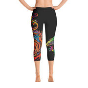 Dragon Capri Leggings